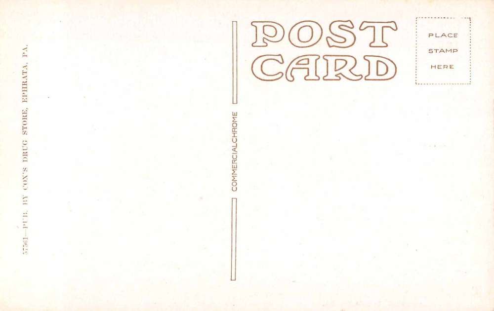 Ephrata Pennsylvania St Clements Exterior View Antique Postcard J67234 - Image 2