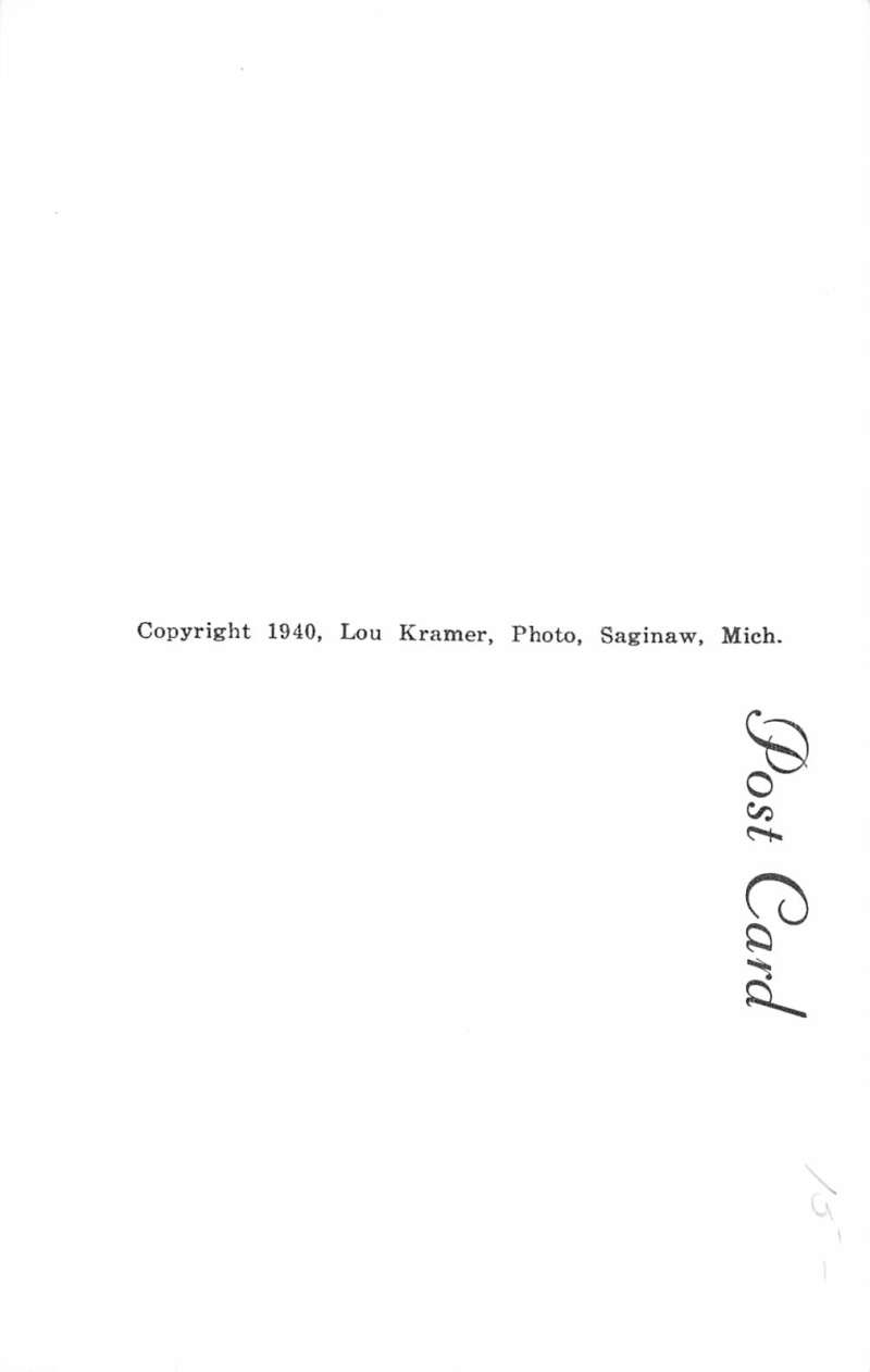 Ossineke Michigan Lookout Inn Real Photo Antique Postcard K64733 Mary L. Martin Ltd. Postcards