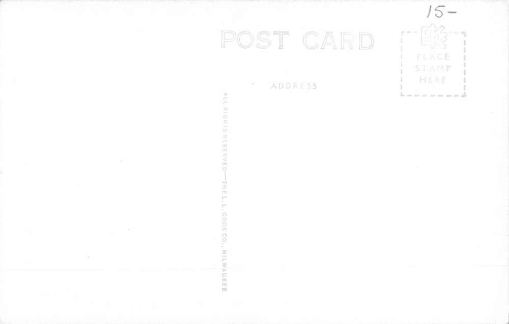 Petoskey Michigan Court House Real Photo Antique Postcard K64751 - Image 2