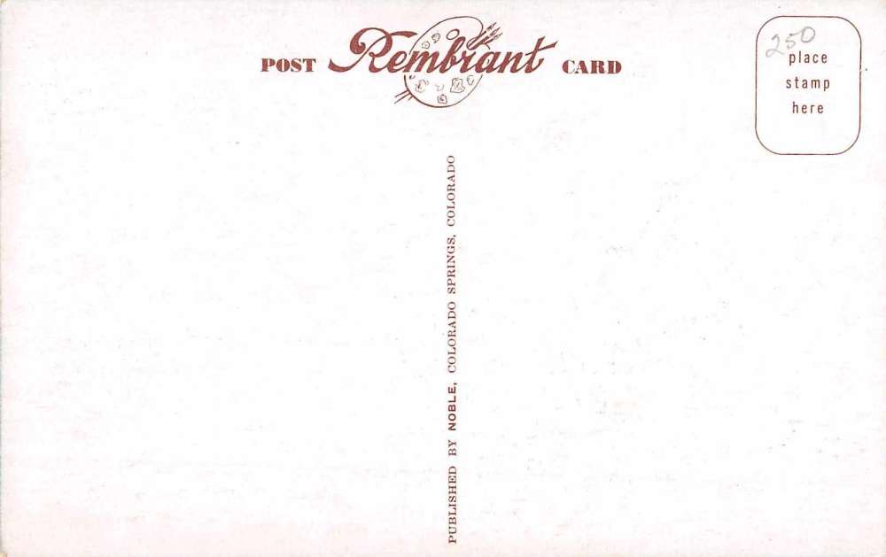 Baxter Springs Kansas Horse Back Rider Greeting Antique Postcard K65872 - Image 2