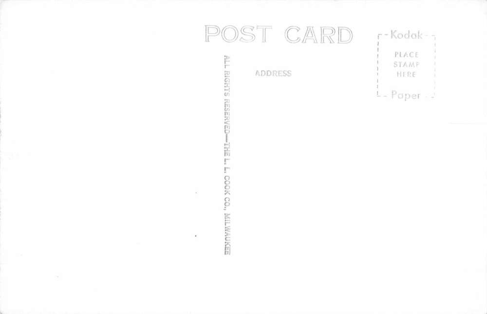 Ida Grove Iowa Court House Real Photo Antique Postcard K67301 - Image 2