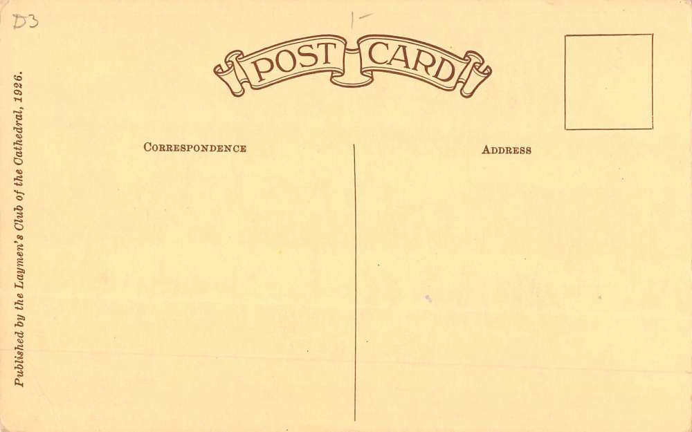 New York City St John Cathedral Construction Antique Postcard K67629 - Image 2