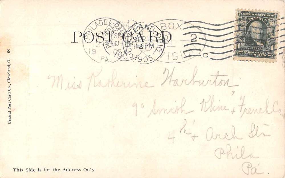 Cleveland Ohio Luna Park Shooting the Shoe Antique Postcard J68435 - Image 2