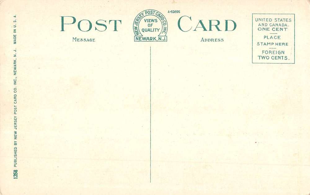 East Orange New Jersey Parkway Birdseye View Antique Postcard K67779 - Image 2