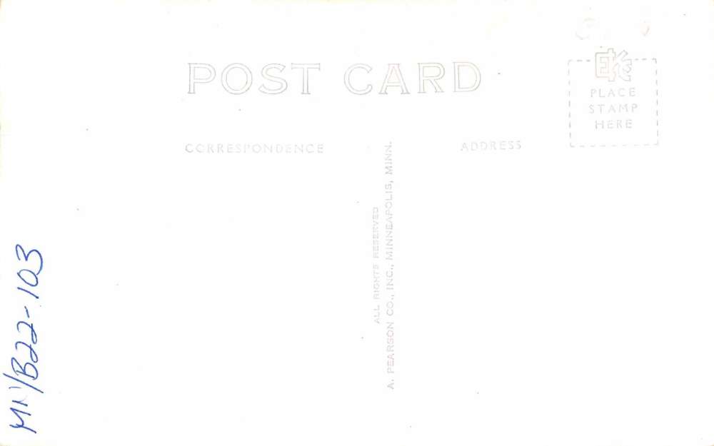 Bird Island Minnesota St Marys Catholic School Real Photo Postcard K68043 - Image 2