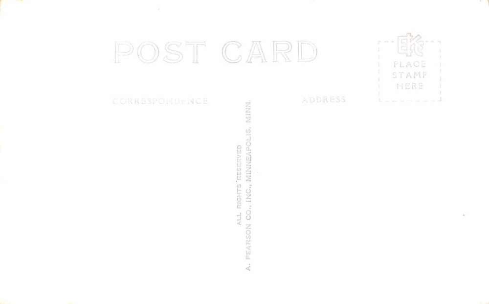 Fosston Minnesota Cross Lake Real Photo Antique Postcard J68502 - Image 2