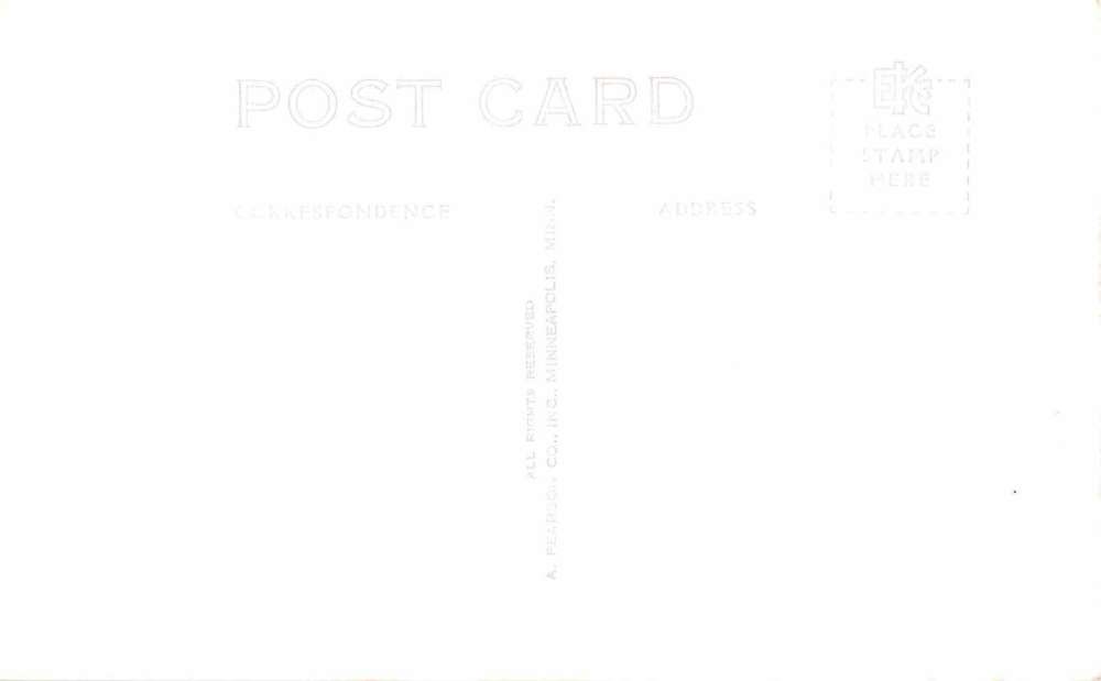 Fosston Minnesota Sand Hill Lake Real Photo Antique Postcard J68503