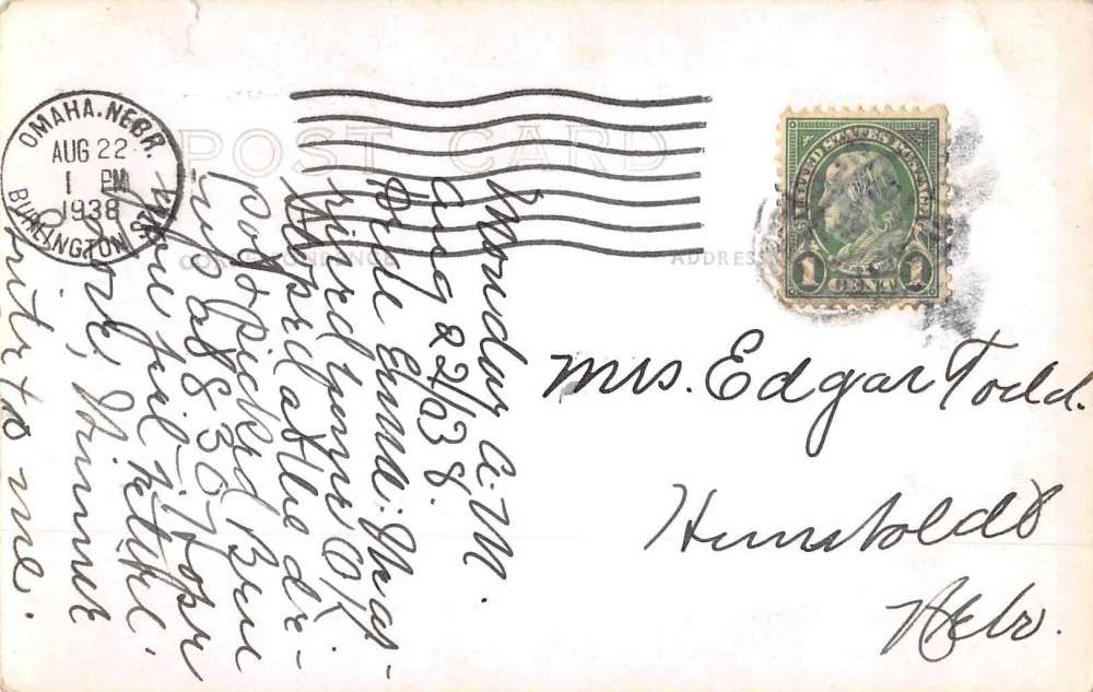 Dent Minnesota Peach Resort Real Photo Antique Postcard J68515 - Image 2