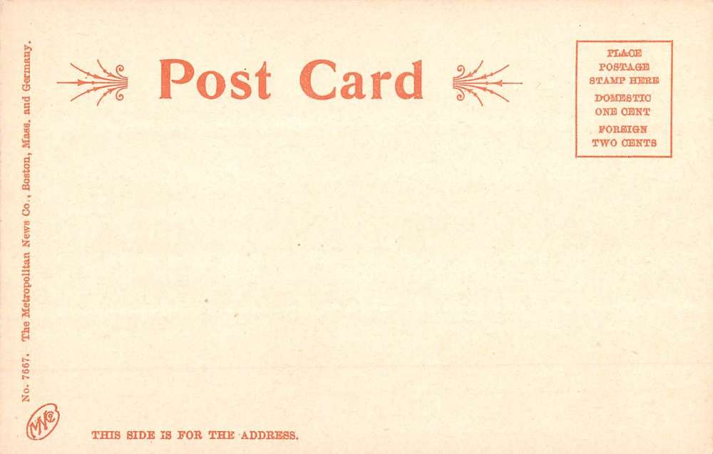 Provincetown Massachusetts Town Crier Ringing Bell Antique Postcard K68090 - Image 2