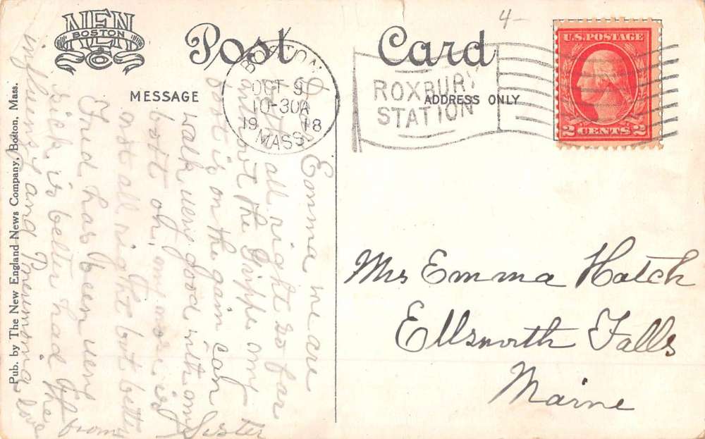 Onset Massachusetts Ronald Inn Street View Antique Postcard K68285 - Image 2