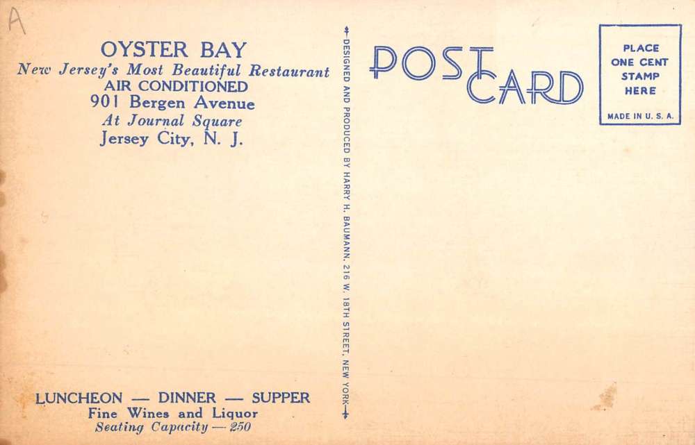 Jersey City New Jersey Oyster Bay Multiview Antique Postcard K69006 - Image 2