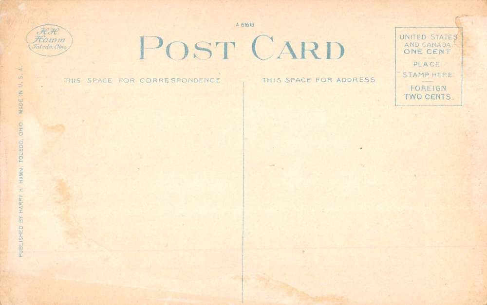 Warren Pennsylvania Post Office Street View Antique Postcard K69294 - Image 2