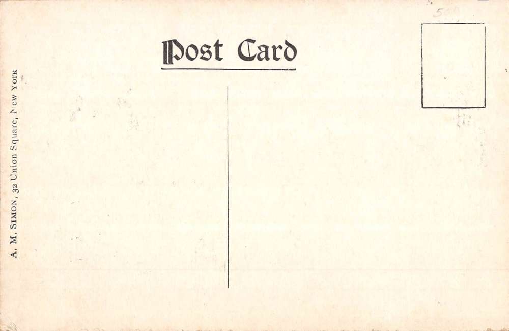 Belvidere New Jersey Boardman Ferry Birdseye View Antique Postcard K69402 - Image 2