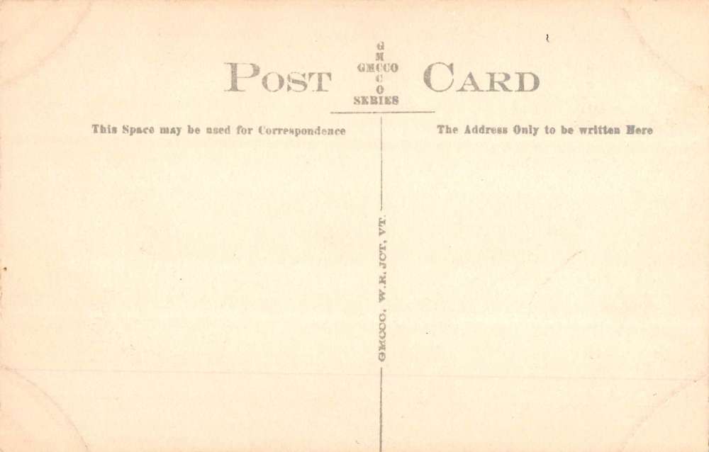 Rouses Point New York Custom House Street View Antique Postcard K69441 - Image 2