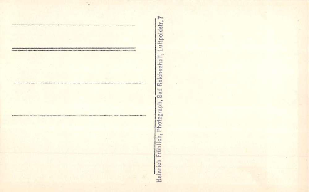 Bad Reichenhall Germany Panorama Of City Real Photo Antique Postcard K69480 - Image 2