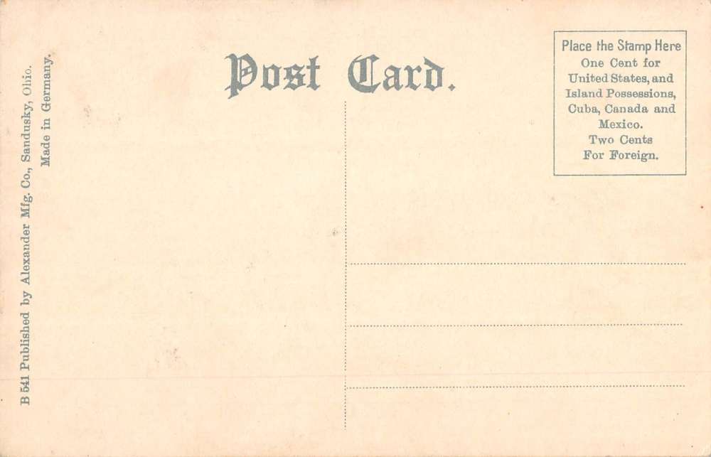 Put In Bay Ohio Needles Eye Gibraltar Antique Postcard K69730 - Image 2