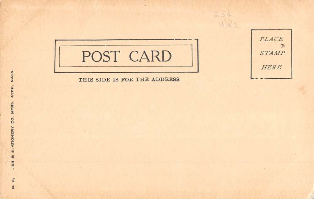 Randolph Massachusetts Central Square Street View Antique Postcard K69929 - Image 2