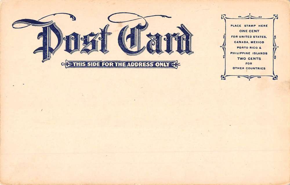 New York City Statue Of Liberty Street View Antique Postcard K70423 - Image 2