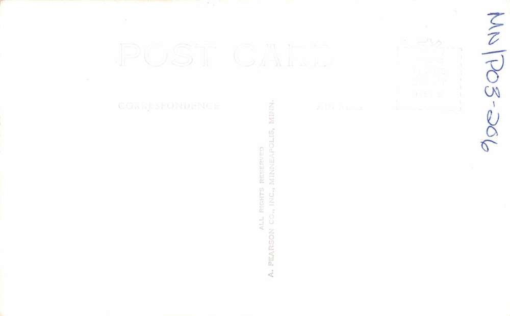 Pine Island Minnesota St Michaels Church Real Photo Antique Postcard K70471 - Image 2