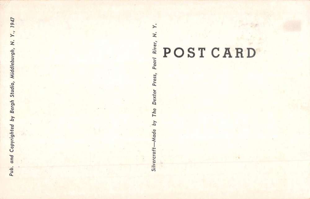 Middleburgh New York Birdseye View Of City Antique Postcard K71217 - Image 2