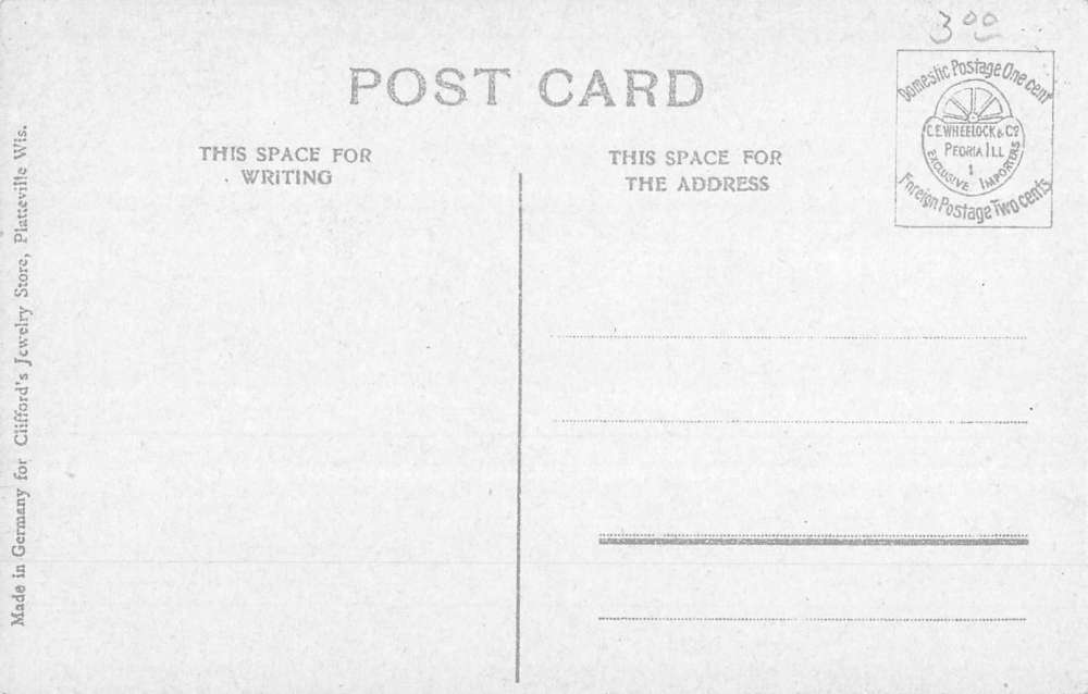 Platteville Wisconsin New State Normal School Antique Postcard K71381 - Image 2