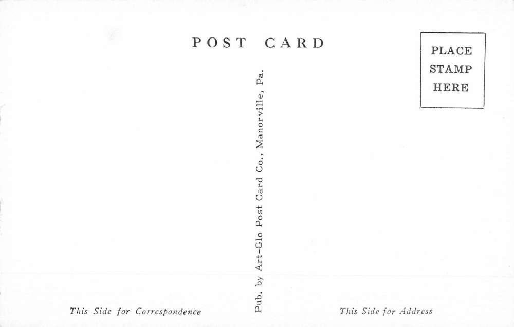 Roaring Spring Pennsylvania East Main Street Scene Antique Postcard K71408 - Image 2