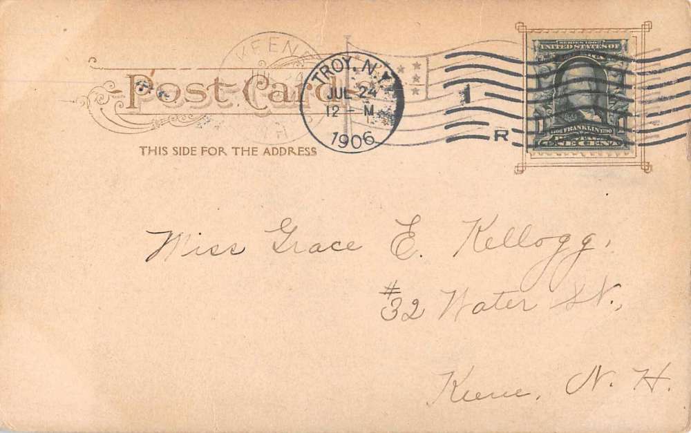 Troy New York view of Emma Willard Seminary Bldgs antique pc Z39277 - Image 2