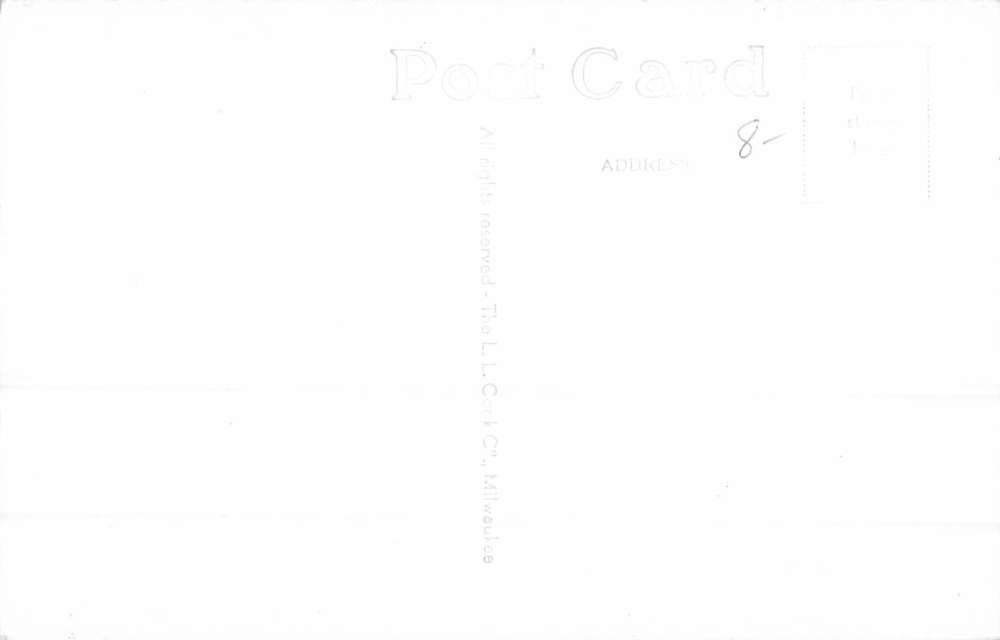 Lewistown Illinois St James Episcopal Church Real Photo Antique Postcard K72290 - Image 2