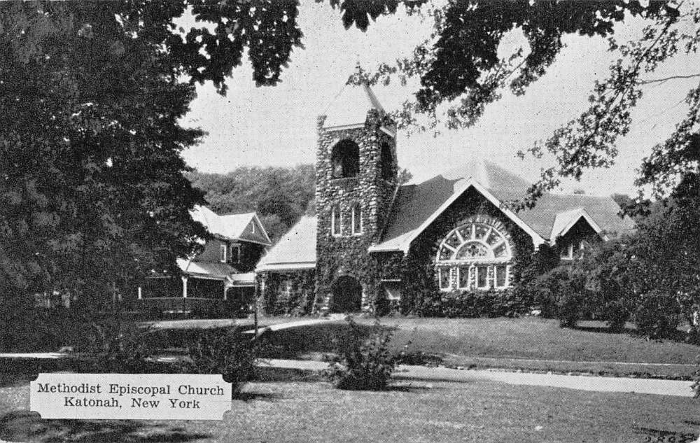 Katonah New York Methodist Episcopal Church Antique Postcard K72384 Mary L. Martin Ltd. Postcards
