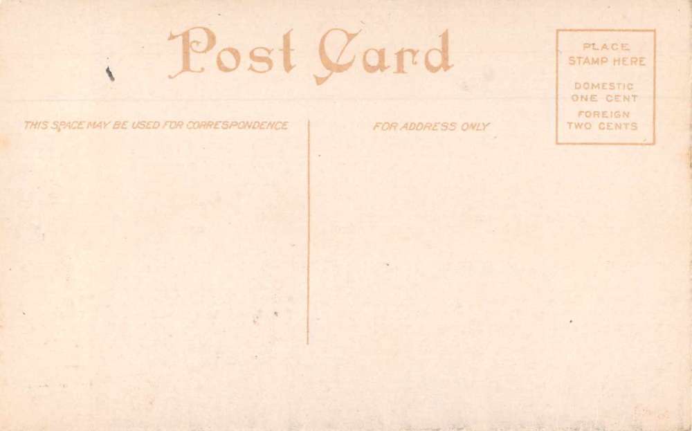 Columbia City Indiana birds eye view Whitley Co Court House antique pc Z39695 - Image 2