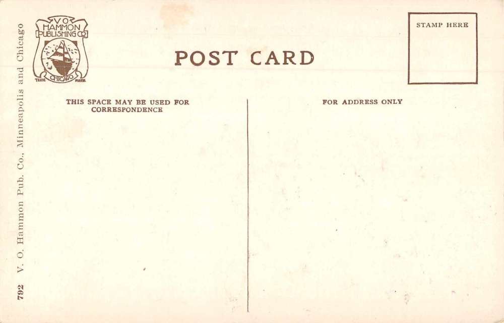 St Paul Minnesota panoramic aerial view from Prospect Terrace antique pc Z39706 - Image 2