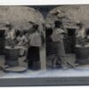 Luzon Philippines Hulling Rice for Breakfast Antique Stereoview J70524