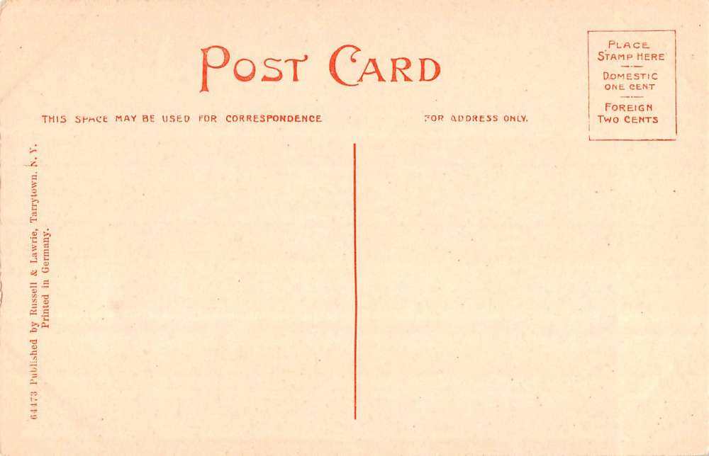 Tarrytown New York Old Dutch Church Street View Antique Postcard K77633 - Image 2