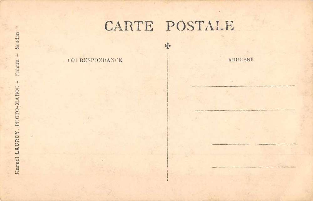 Sahara Soudan Beach Scene Real Photo Antique Postcard J71867 - Image 2