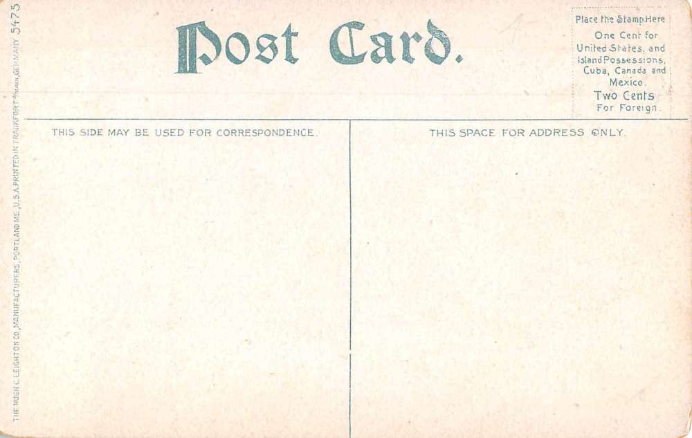 Farley Massachusetts Rattlesnake Mountain Birds Eye View Antique Postcard J71934 - Image 2