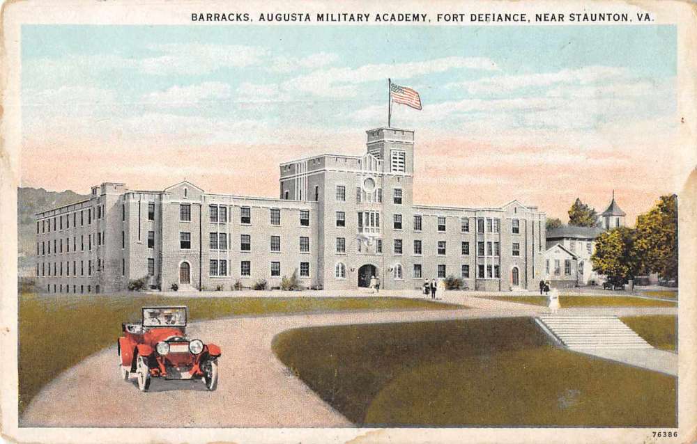 Fort Defiance Virginia Augusta Military Academy Barracks Antique