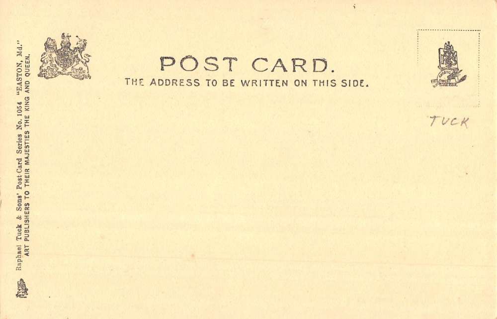 Easton Maryland Hotel Avon Street View Antique Postcard K78446 - Image 2