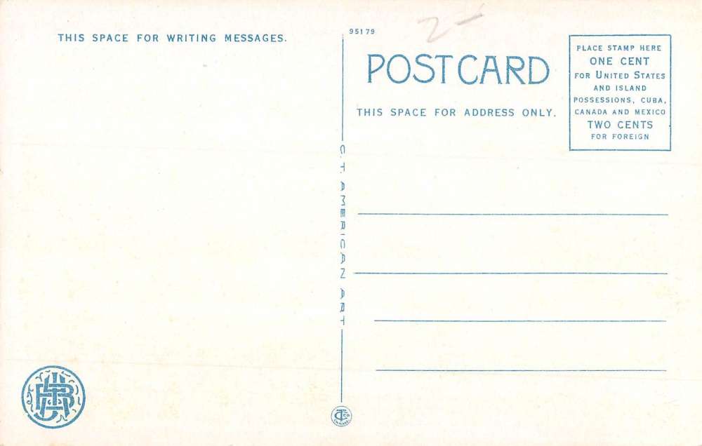 Harrisburg Pennsylvania Athletic Field Game Antique Postcard K79643 - Image 2