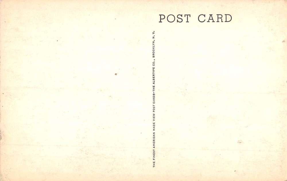 Garden City New York Community Church Street View Antique Postcard K80320 - Image 2