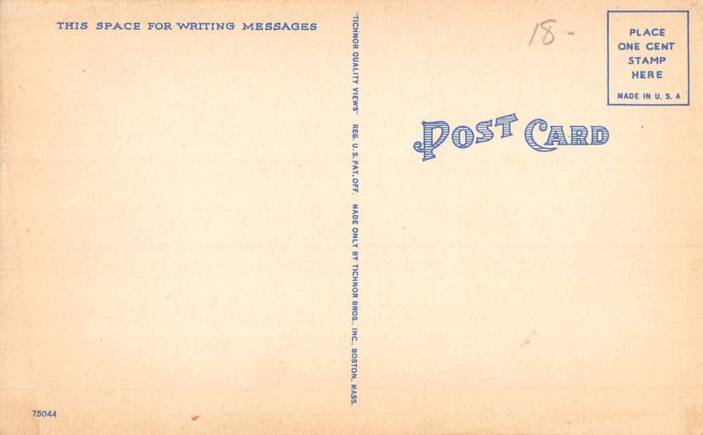 Bainbridge Maryland Naval Training Center Service Store Antique Postcard K80572 - Image 2