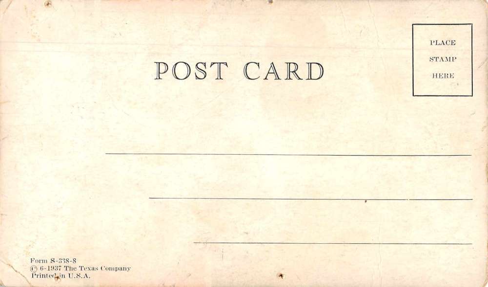 Texaco Fire-Chief Gasoline service station dealer advertising antique pc Z42689 - Image 2