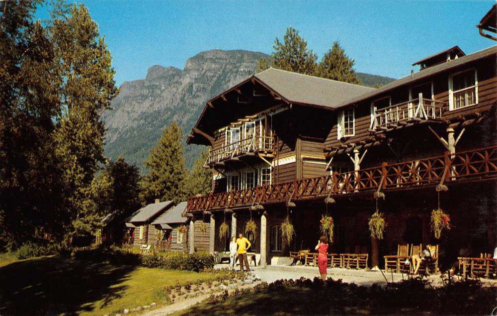 Group Of 10 Glacier Park Montana Lodge Scenic View Vintage Postcards K80702 - Image 3