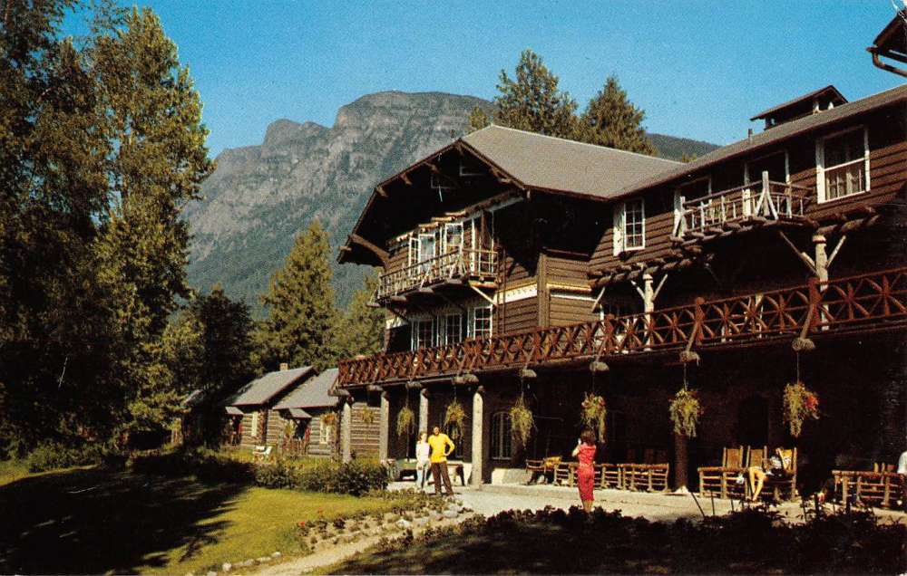 Group Of 10 Glacier Park Montana Lodge Scenic View Vintage Postcards K80702 - Image 7