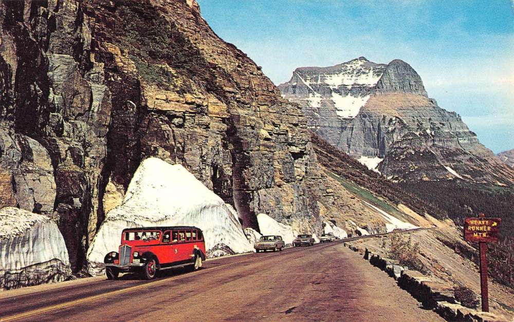Group Of 10 Glacier Park Montana Lodge Scenic View Vintage Postcards K80702 - Image 9