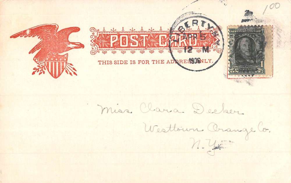 Liberty New York Shadow Lake Waterfront Antique Postcard K80840 - Image 2