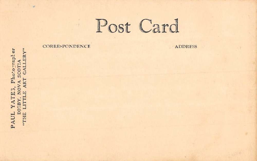 Digby Nova Scotia Steamer Yacht Real Photo Antique Postcard K81107 - Image 2