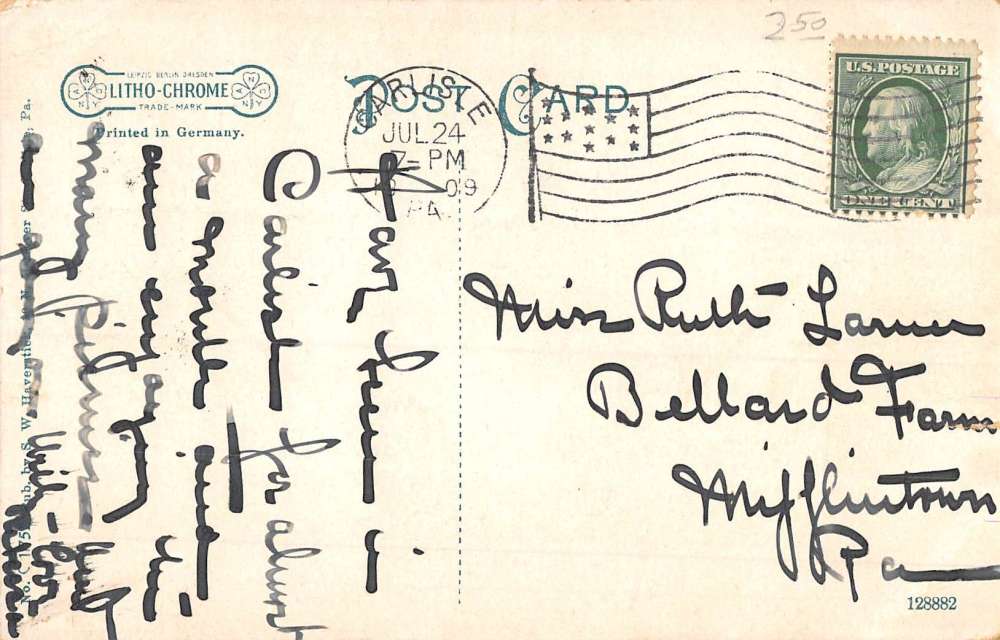 Carlisle Pennsylvania Holly Lake Waterfront Antique Postcard K82728 - Image 2