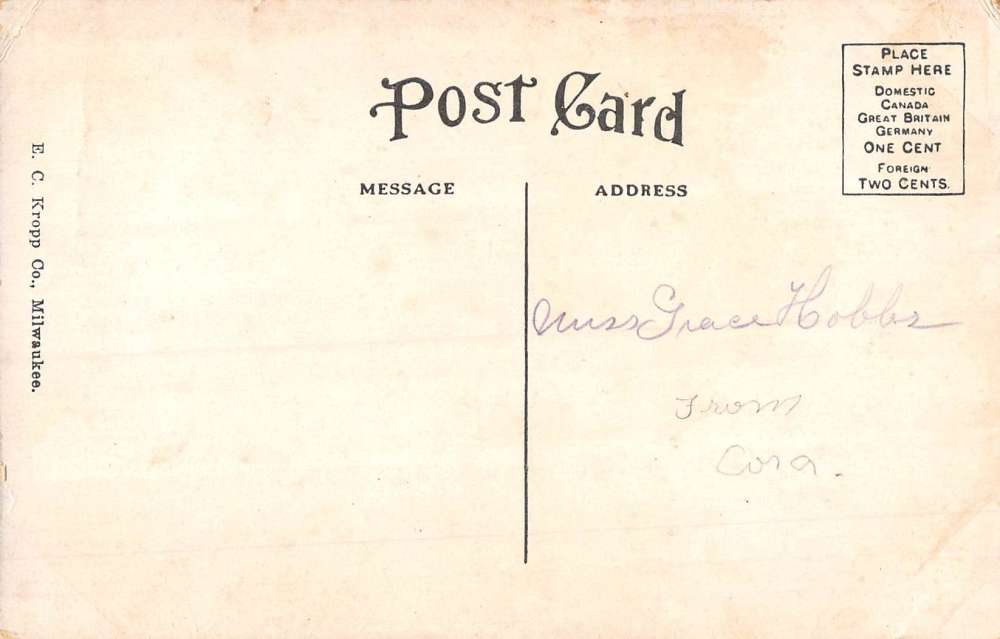 Cresco Iowa Bridge Waterfront Scenic View Antique Postcard K82982 - Image 2