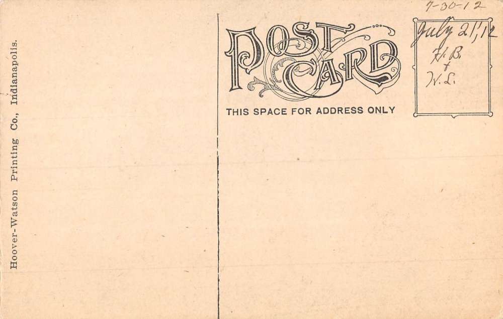 The Shades Indiana Cabin Scenic View Antique Postcard K83348 - Image 2