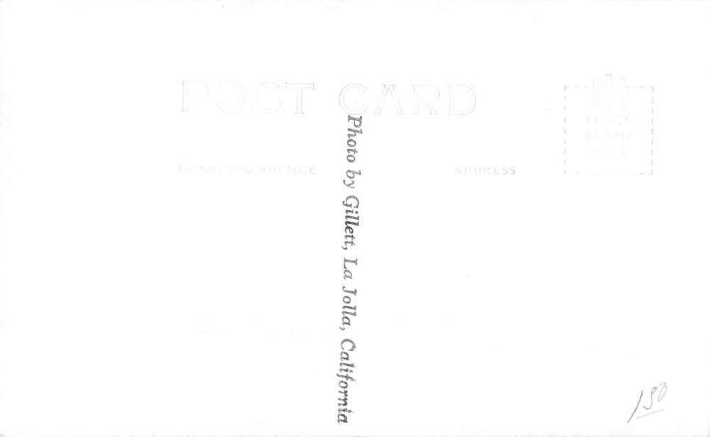 La Jolla California Casa Historic Home Real Photo Antique Postcard K83435 - Image 2